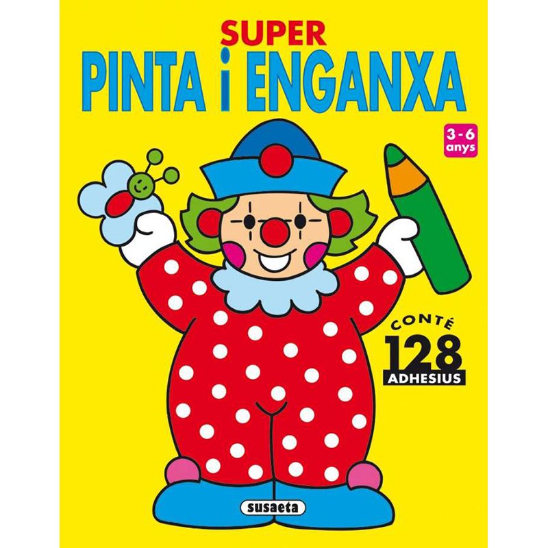 Libro infantil Super Pinta I Enganxa - 1