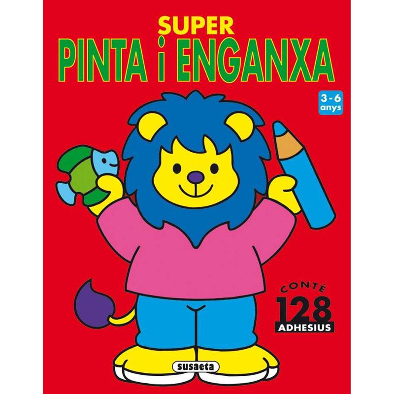 Libro infantil Super Pinta I Enganxa - 2