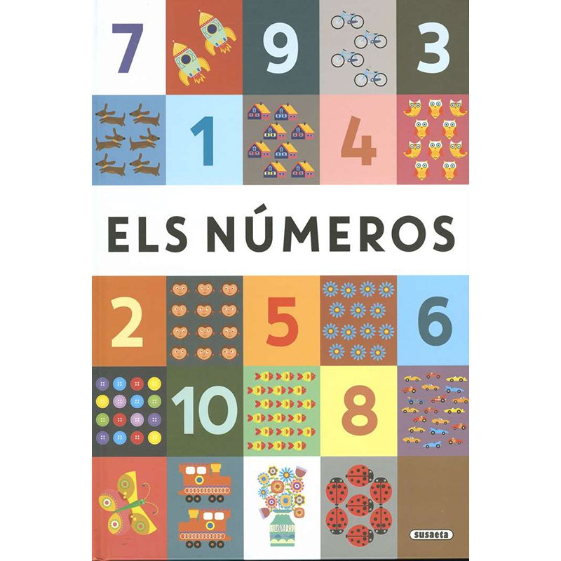Libro infantil Els Numeros