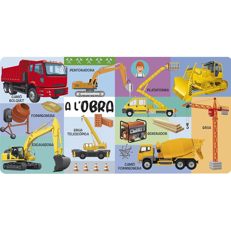 Libro infantil 101 Imatges De Maquines i Vehicles - Imagen 1