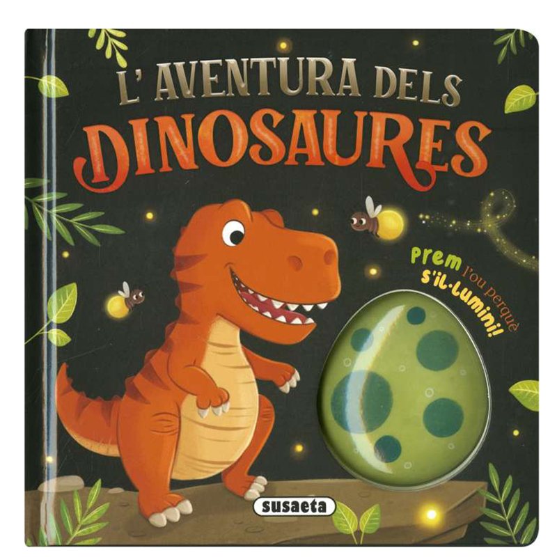 Libro Infantil L'Aventura dels Dinosaures - Catalán