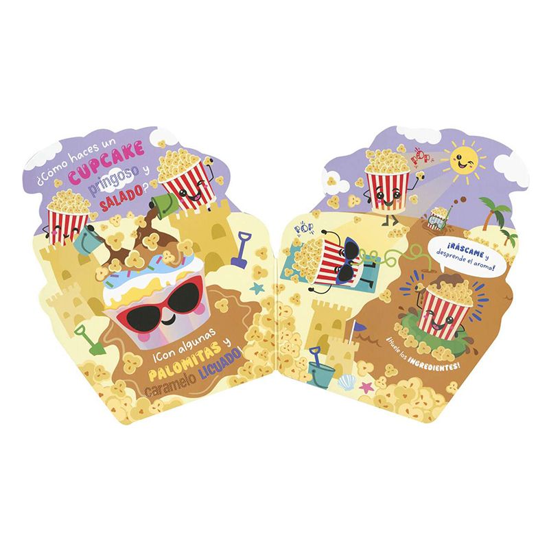 Libro Infantil Rasca y Huele Cupcakes - Imagen 1