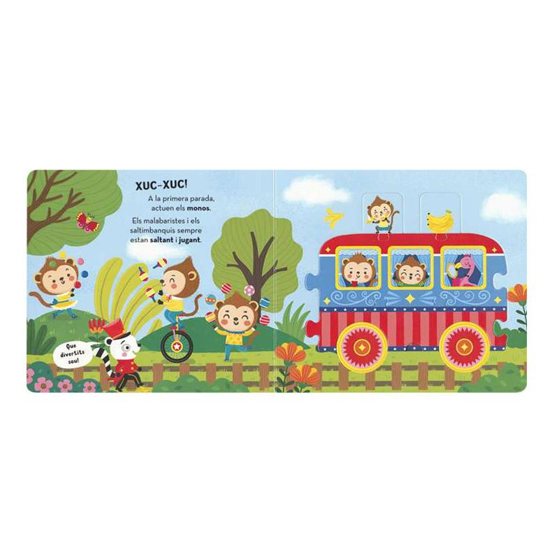 Libro Infantil con Puzle Tren de Feres - Catalán - Imagen 2