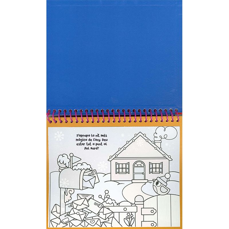 Libro Infantil El Pare Noel i El Nadal Rotuladores de Agua - Catalán - Imagen 1