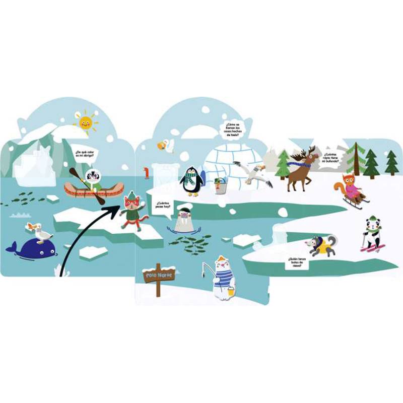 Libro infantil El Polo Norte - Imagen 1