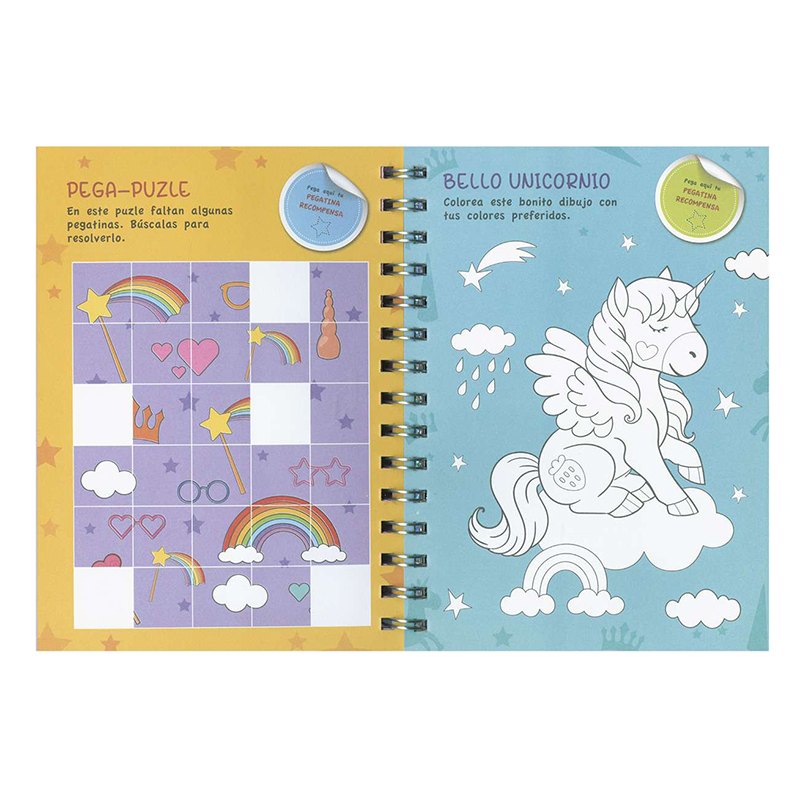 Libro Infantil Unicornios Juegos y Actividades - Imagen 1