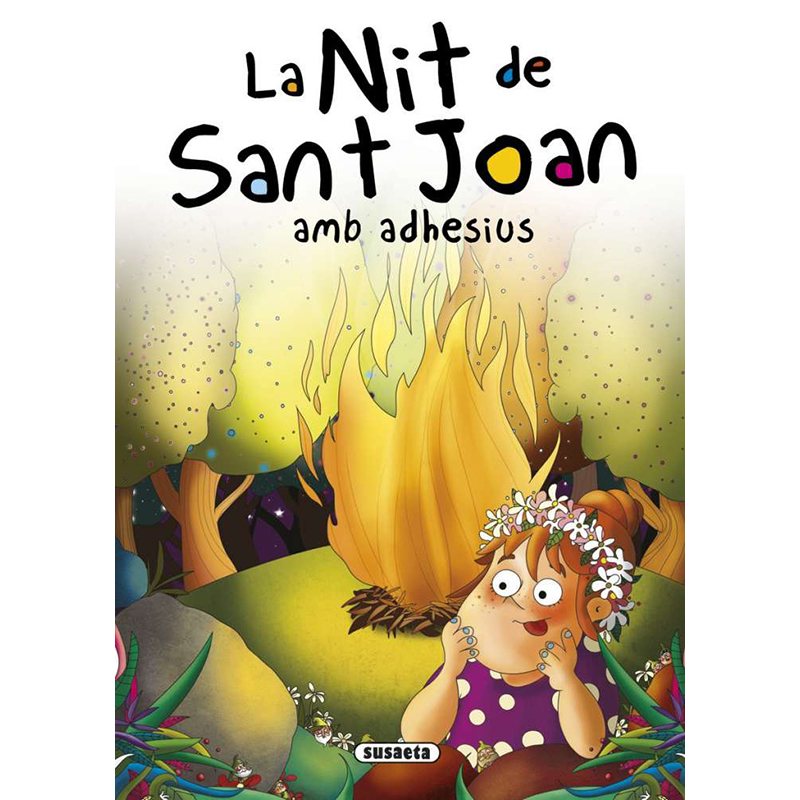 Libro infantil La Nit de Sant Joan amb Adhesius - Catalán