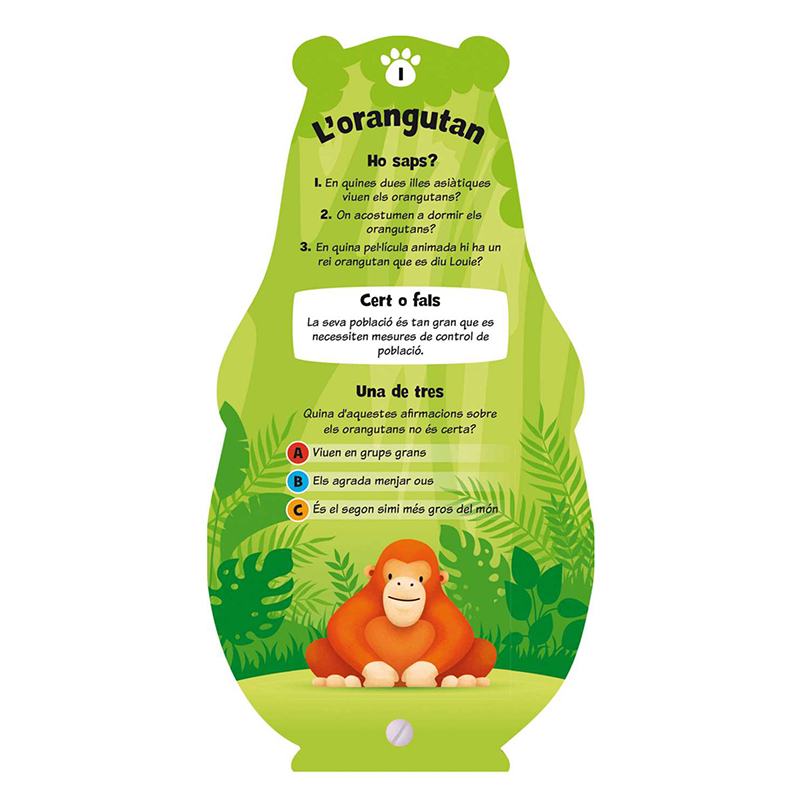 Libro Infantil Explora Ments Animals - Catalán - Imagen 2