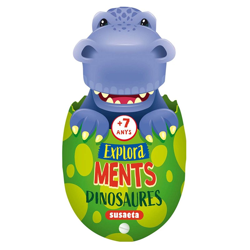 Livro Infantil Explora Mentes Dinossauros - Catalão