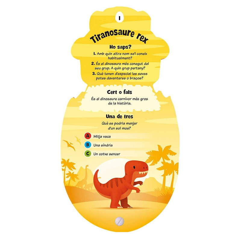 Libro Infantil Explora Ments Dinosaures - Catalán - Imagen 2