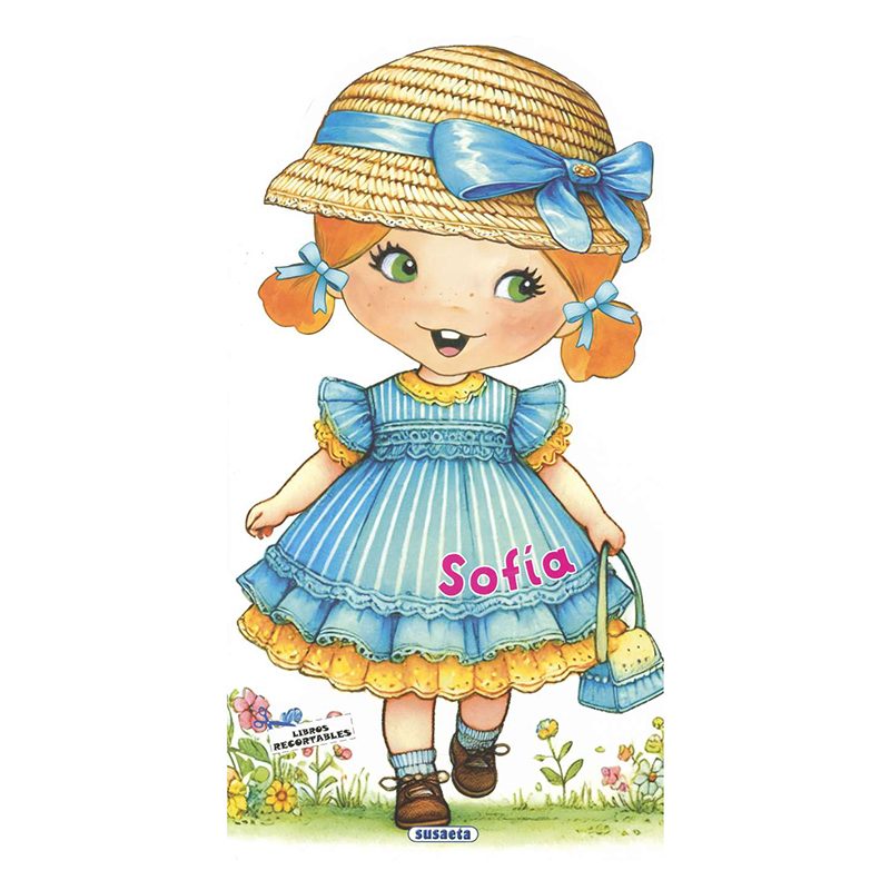Libro Infantil Recortable Muñeca Pepona Sofía