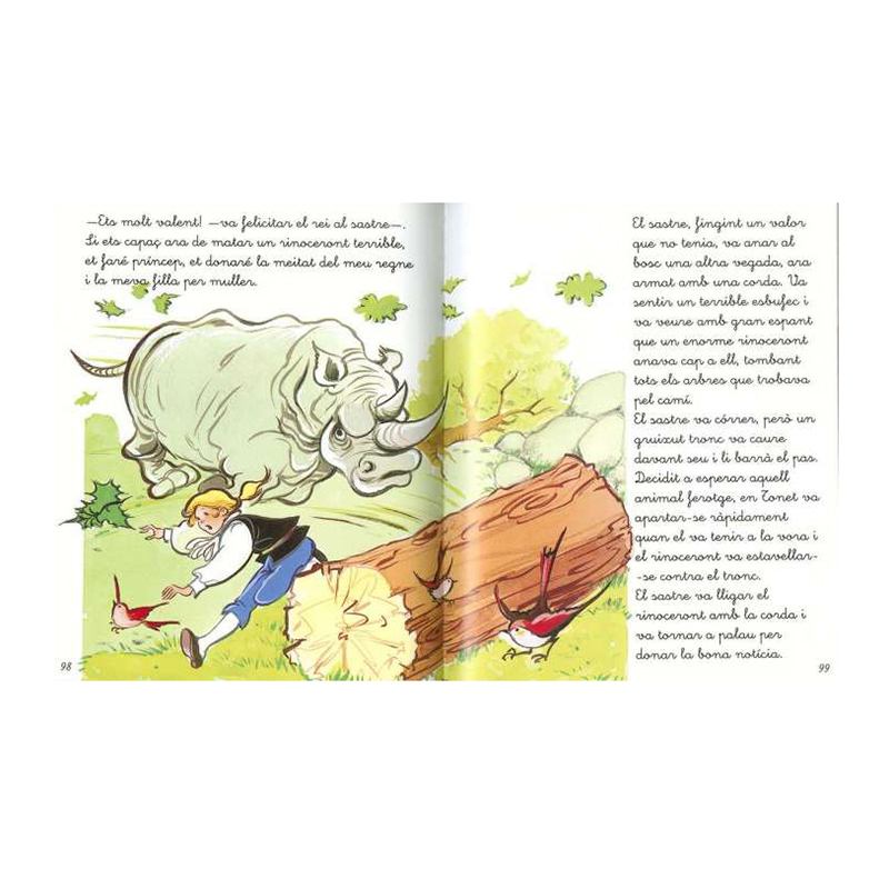 Libro Infantil Contes d'Andersen, Grimm i Perrault - Catalán - Imagen 1