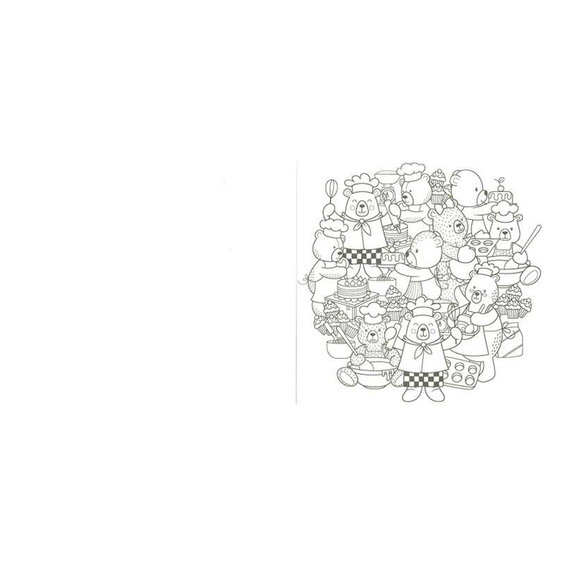 Libro Infantil para Colorear Osos Mimosos - Imagen 1