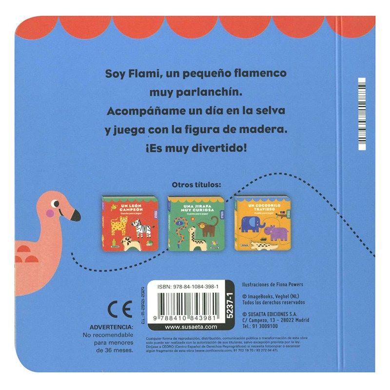 Libro Infantil Un Flamenco Parlanchín Cuento para Jugar - Imagen 2