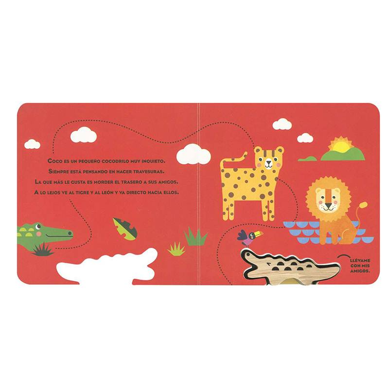 Libro Infantil Un Cocodrilo Travieso Cuento para Jugar - Imagen 1