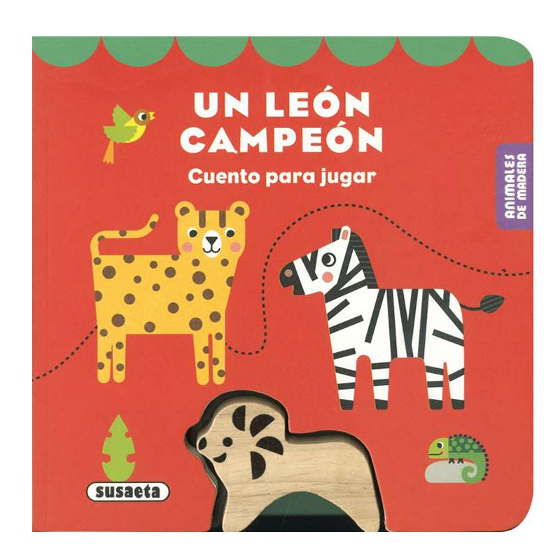 Libro Infantil Un León Campeón Cuento para Jugar 