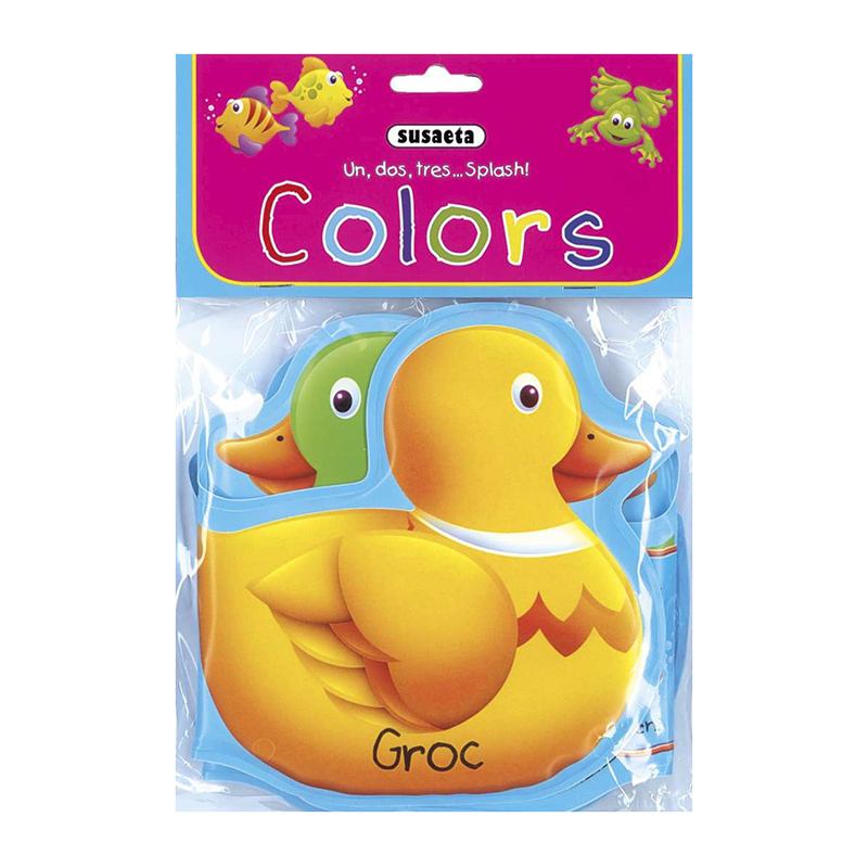 Libro Infantil para el Baño Els Colors - Catalán