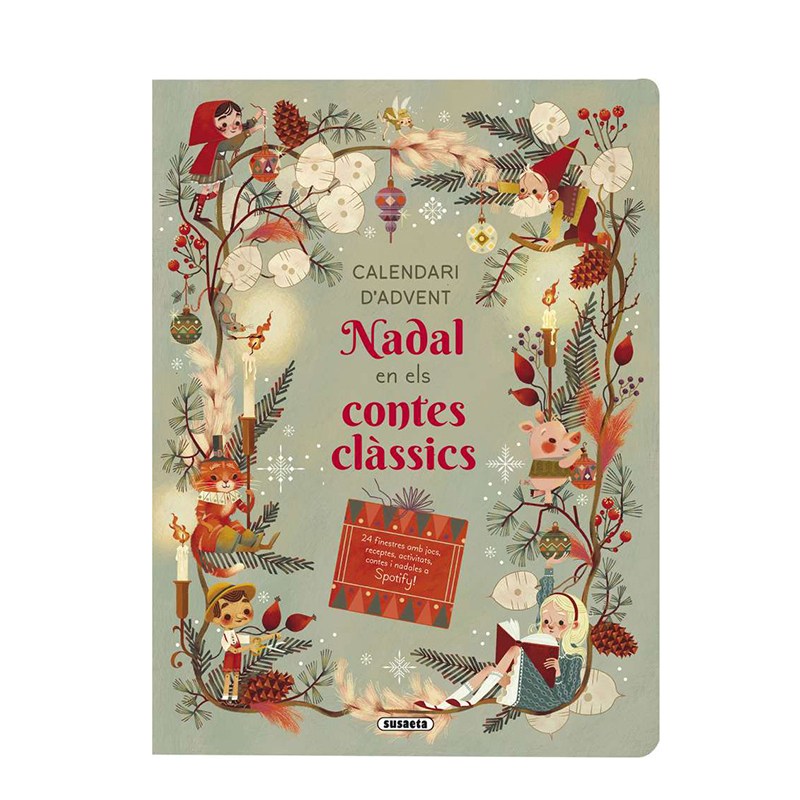 Libro Calendario Adviento Nadal en els Contes Clàssics - Catalán