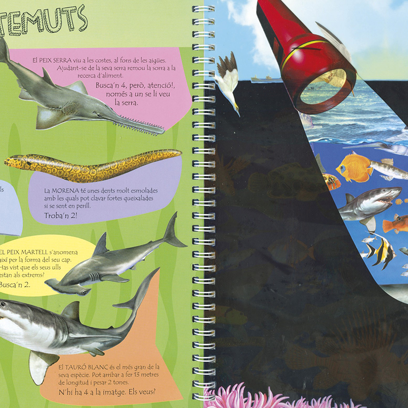 Libro infantil Animals Del Mar - Imagen 1