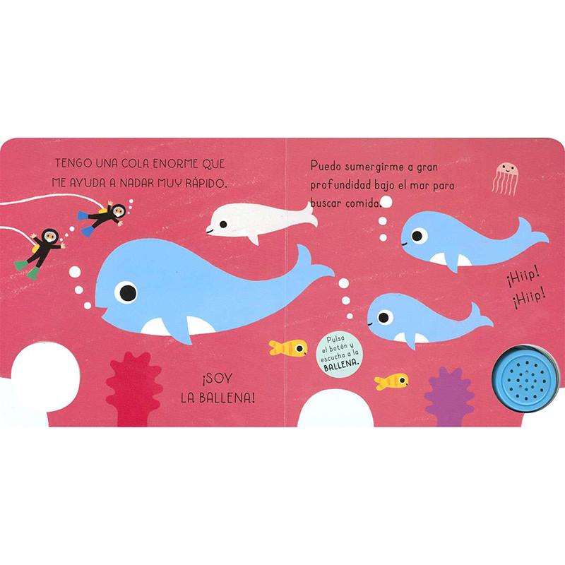 Libro infantil Animales Marinos - Imagen 1
