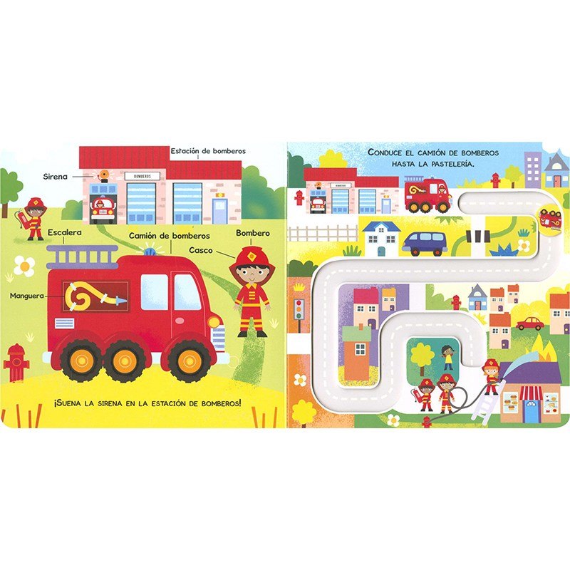 Libro infantil Vehiculos De Emergencias - Imagen 1