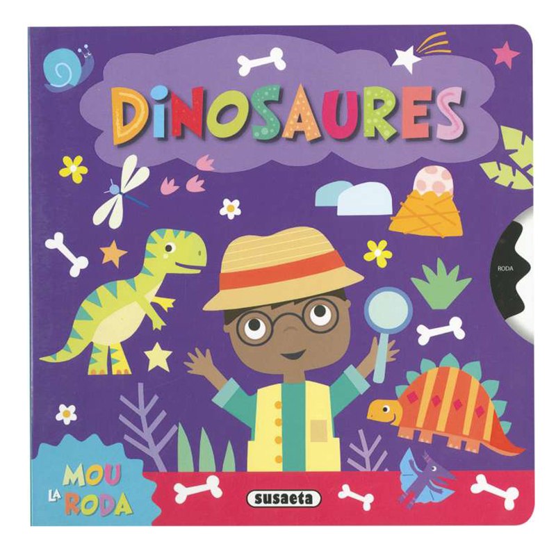 Libro Infantil Mou la Roda Dinosaures - Catalán