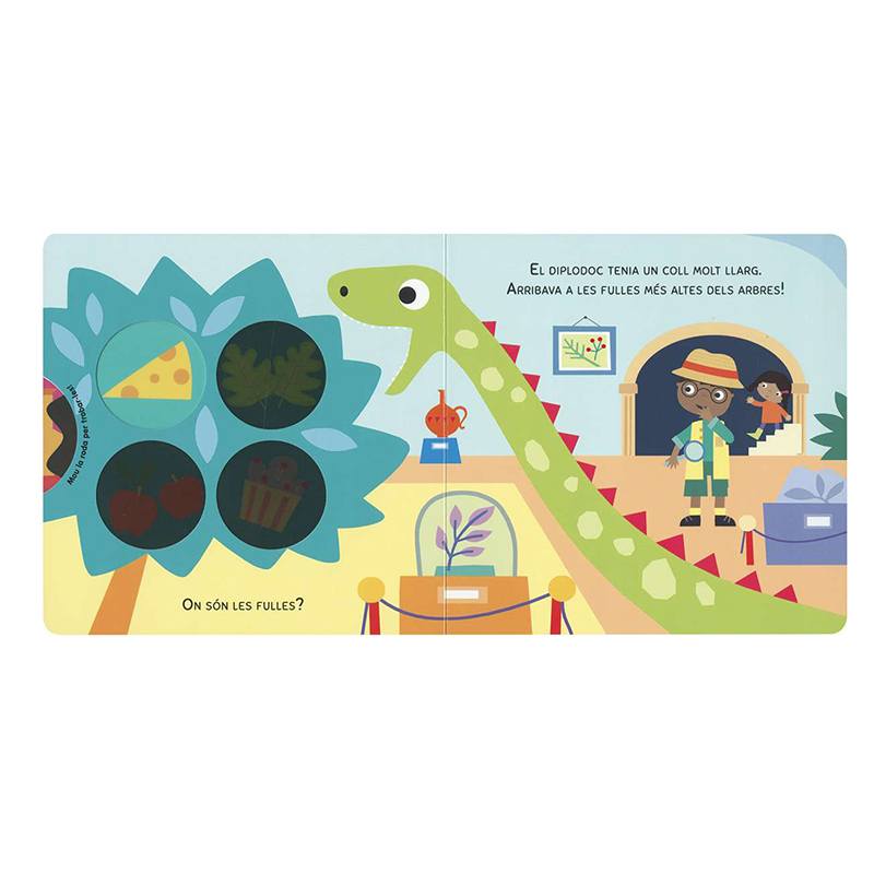 Libro Infantil Mou la Roda Dinosaures - Catalán - Imagen 1