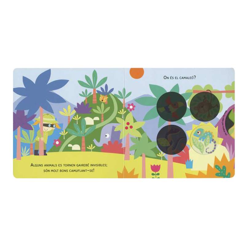 Libro Infantil Mou la Roda A la Jungla - Catalán - Imagen 1