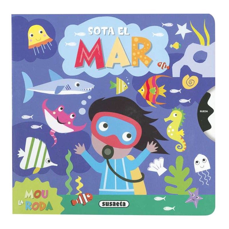 Libro Infantil Mou la Roda Sota el Mar - Catalán