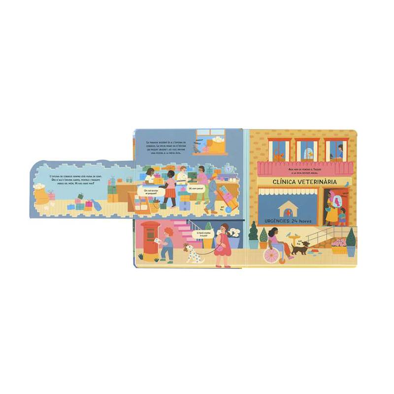 Libro Infantil Anem a la Ciutat - Catalán - Imagen 1