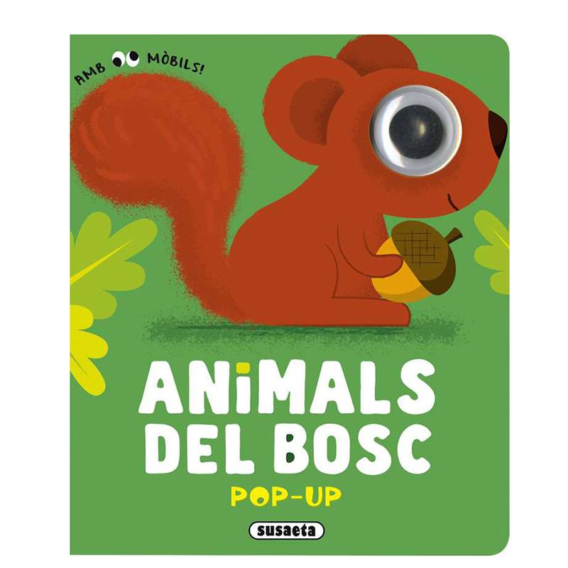 Libro Infantil Animals del Bosc Pop-Up - Catalán