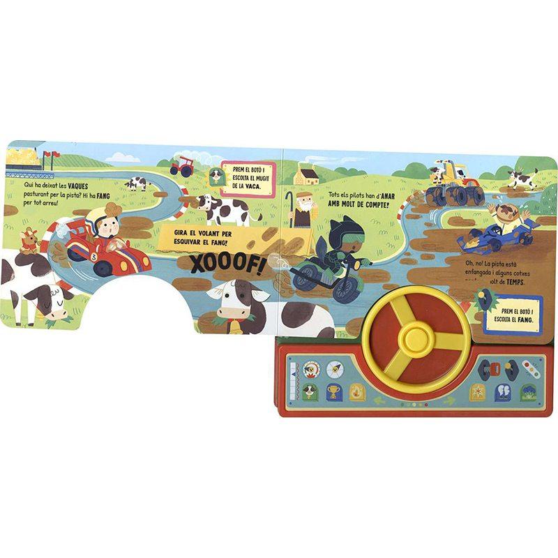 Libro infantil En Marxa. Cotxe De Competicio - Imagen 1