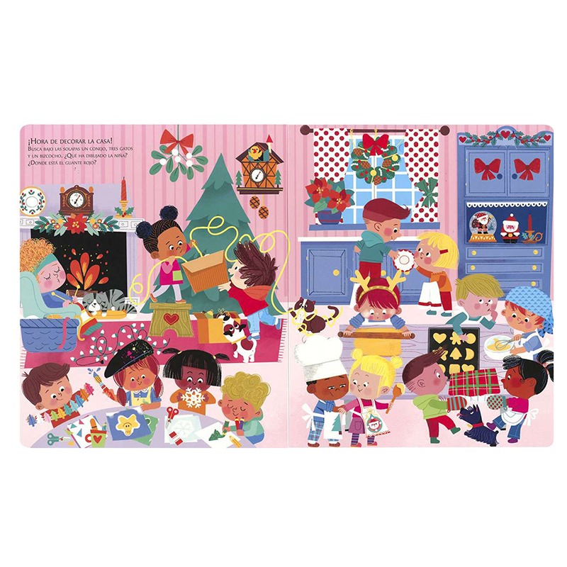 Libro Mi Gran Libro con Solapas de Navidad - Imagen 1