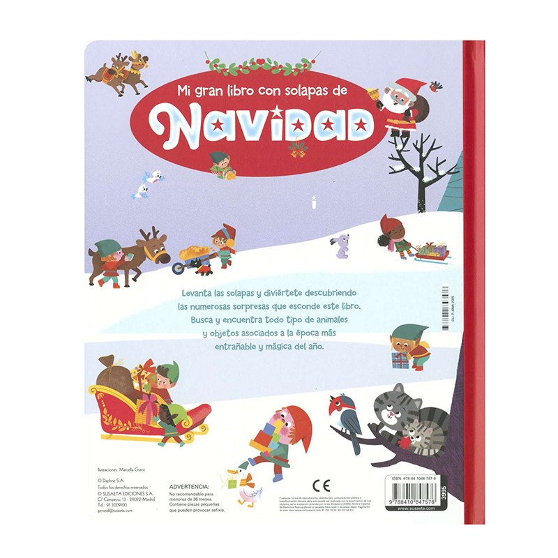 Libro Mi Gran Libro con Solapas de Navidad - Imagen 2