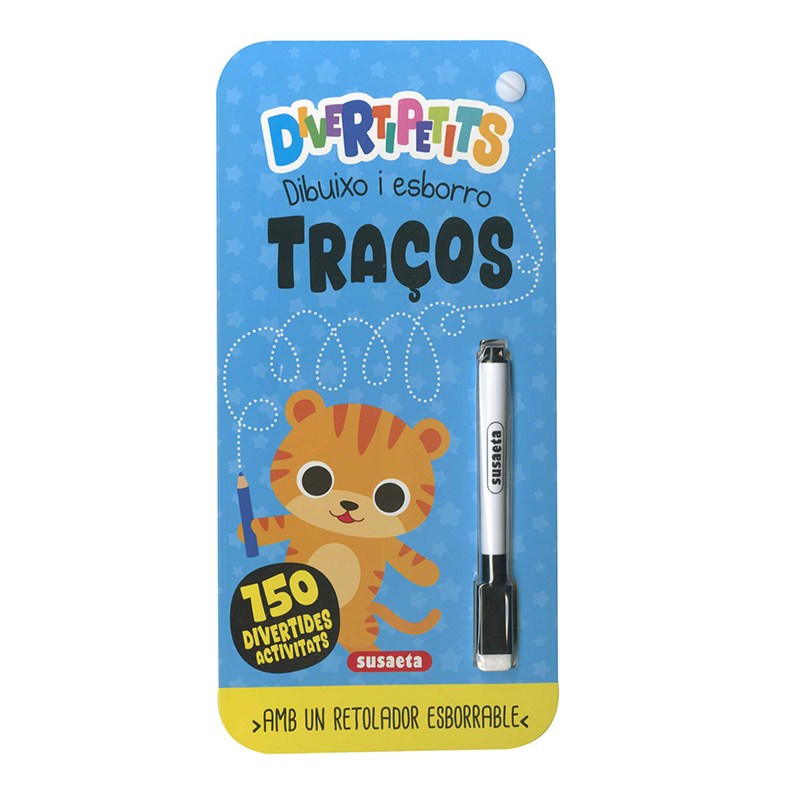 Libro Infantil Divertipetits Primers Traços - Catalán