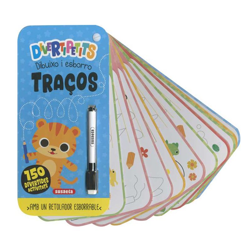 Libro Infantil Divertipetits Primers Traços - Catalán - Imagen 1