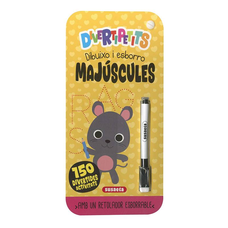 Libro Infantil Divertipetits Majúscules - Catalán