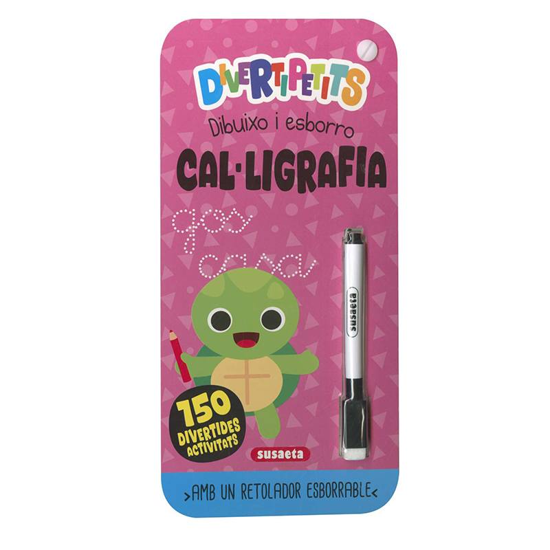Libro Infantil Divertipetits Cal.ligrafia - Catalán