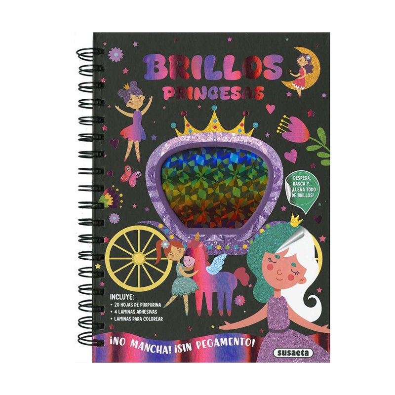 Libro Infantil Brillos de Princesas