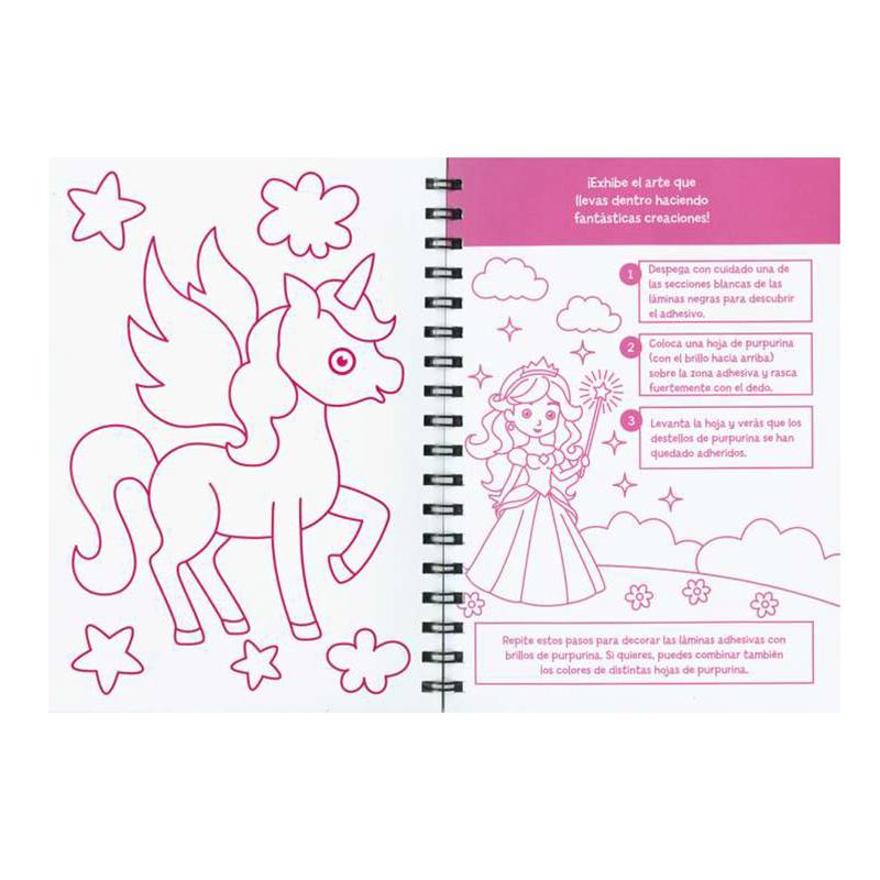 Libro Infantil Brillos de Princesas - Imagen 2