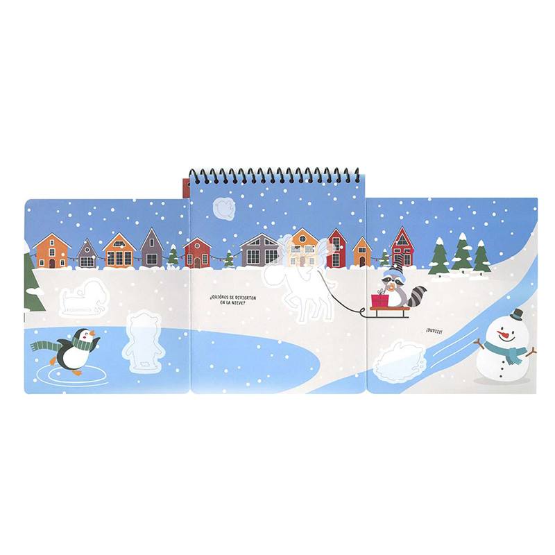 Cuaderno Papá Noel Pegatinas de Gomaespuma - Imagen 2