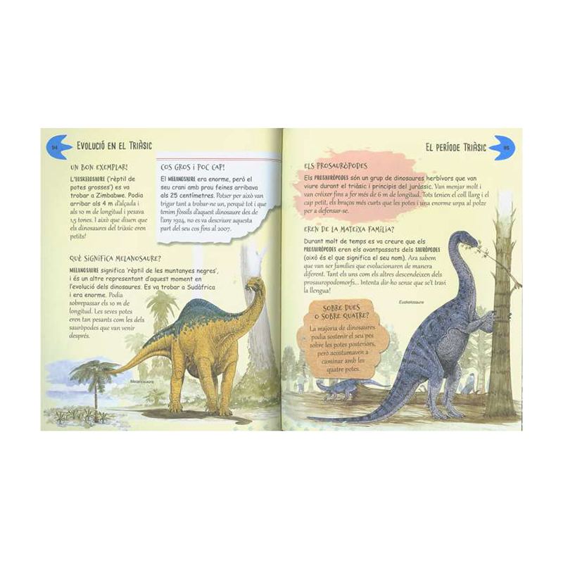 Libro Infantil Per què? Preguntes i Respostes sobre Dinosaures - Catalán - Imagen 1