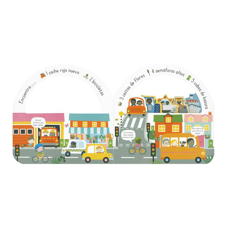 Libro Infantil Vehículos - Imagen 1