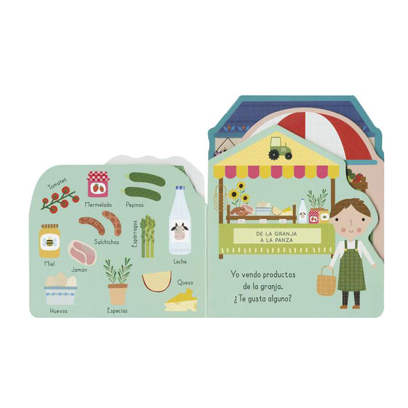 Libro Infantil Pequeño Mundo Tiendas - Imagen 1