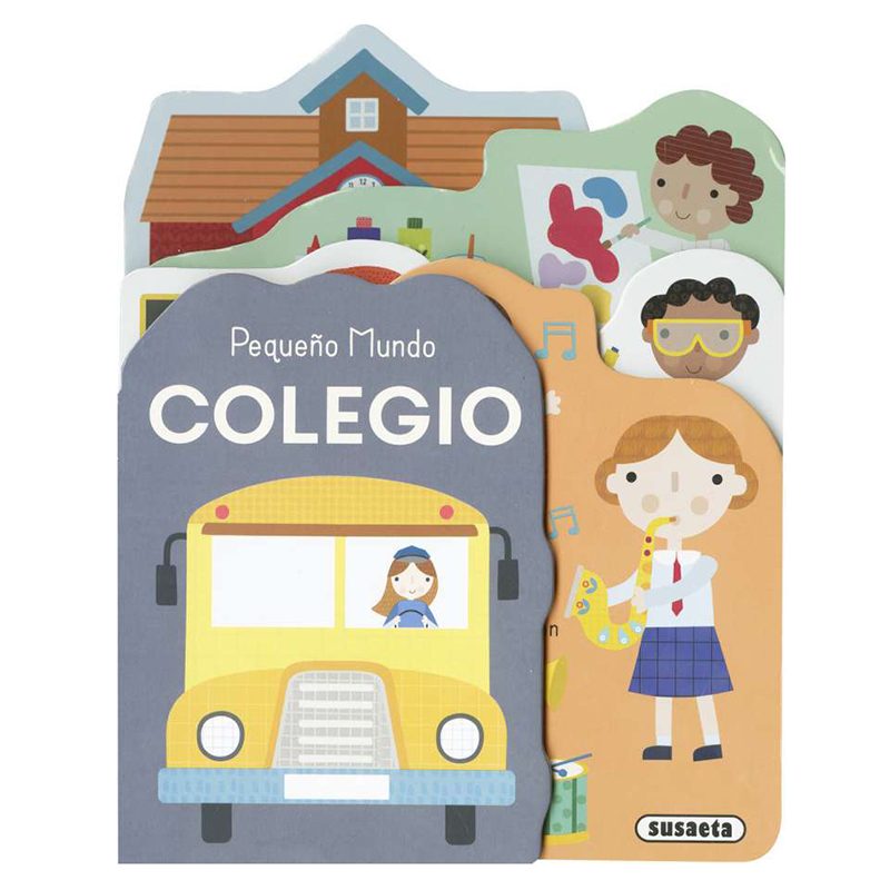 Libro Infantil Pequeño Mundo Colegio