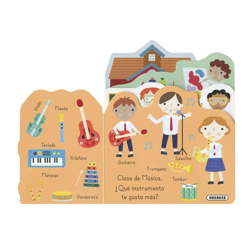 Libro Infantil Pequeño Mundo Colegio - Imagen 1
