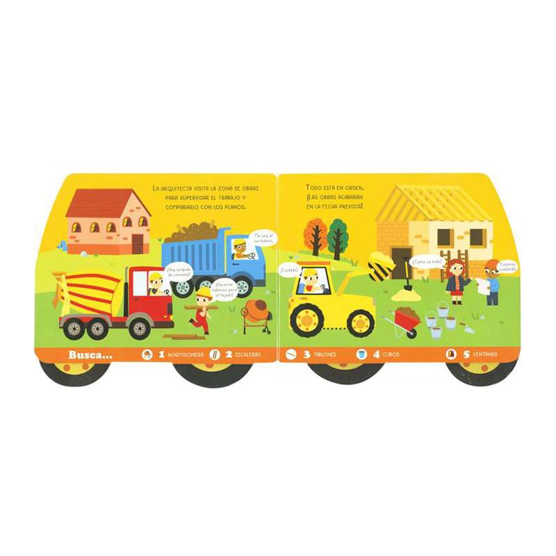 Libro Infantil Excavadora - Imagen 1