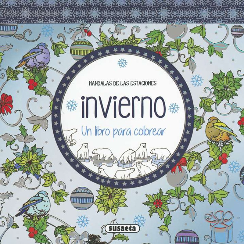 Libro infantil Mandala Invierno