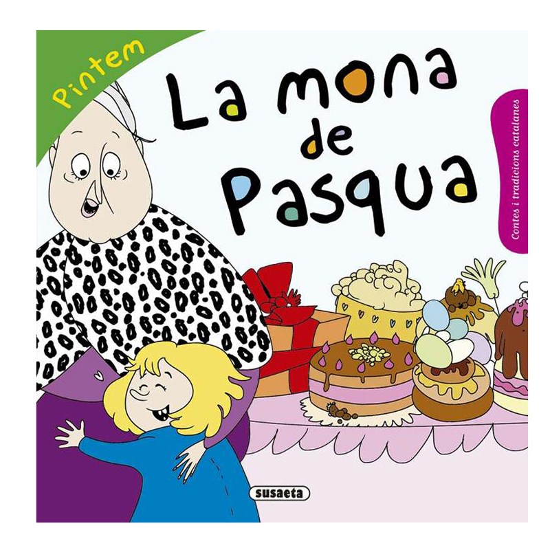 Libro Infantil Pintem La Mona de Pasqua - Catalán
