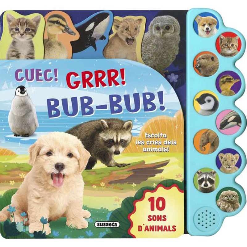 Libro infantil Escolta Les Cries Dels Animals